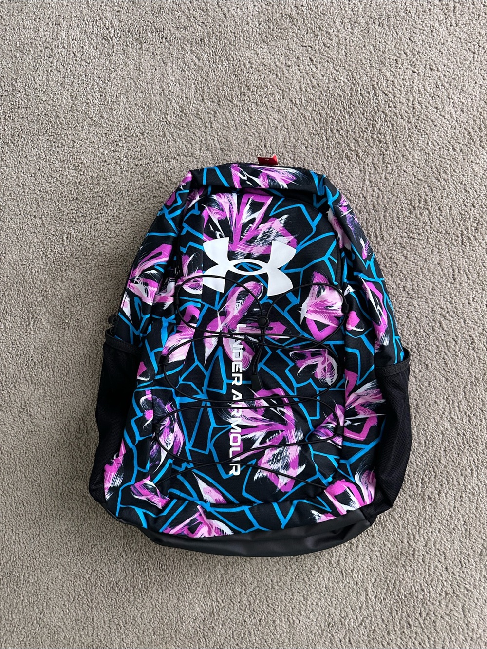 NEW Under Armour UA Hustle Sport 3S Backpack Brasilia 1364181 572 Vivid Magenta